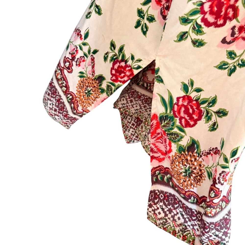 Floral Kimono Cover-Up - Picture 6 of 7